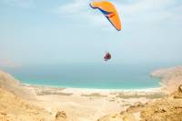Six Senses Spa at Zighy Bay - Paragliding